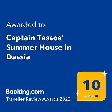 Captain Tassos' Summer House In Lejlighed *
